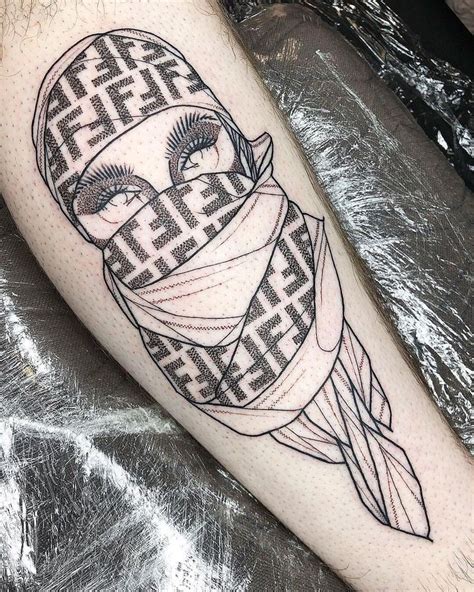 Fendi tattoos pinterest